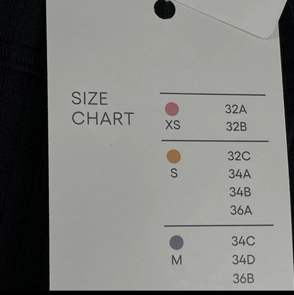 All in Motion Ribbed Razorback Longline sports bra size XSmall - Picture 5 of 6